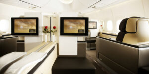 Lufthansa - nowa kabiny pierwszej klasy