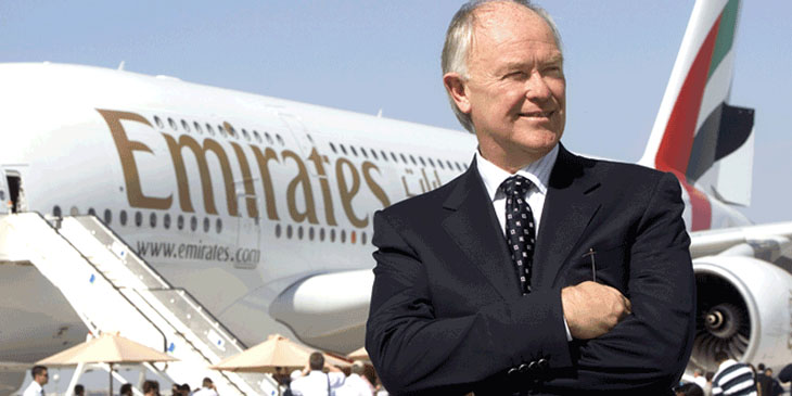 Tim Clark, prezes linii Emirates