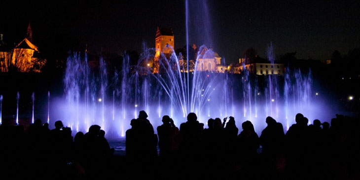 Park fontann w Warszawie