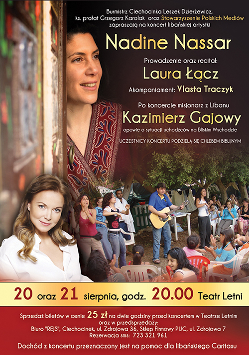 Polsko-Libański koncert w Ciechocinku