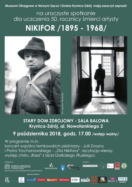 Obchody 50. rocznicy śmierci wybitnego malarza Nikifora Krynickiego