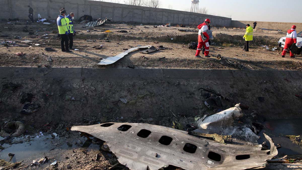Ukraiński Boeing rozbił się w Iranie