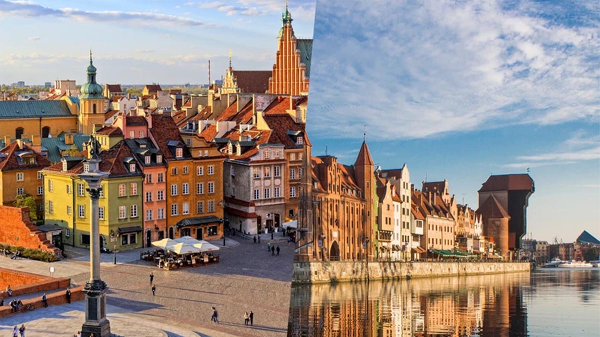 Warszawa i Gdańsk