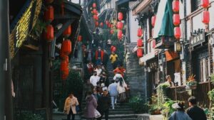 Stare Miasto Ciqikou w Chongqing