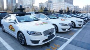 Bezzałogowe taksówki Baidu