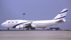 Samolot linii El Al Israel Airlines